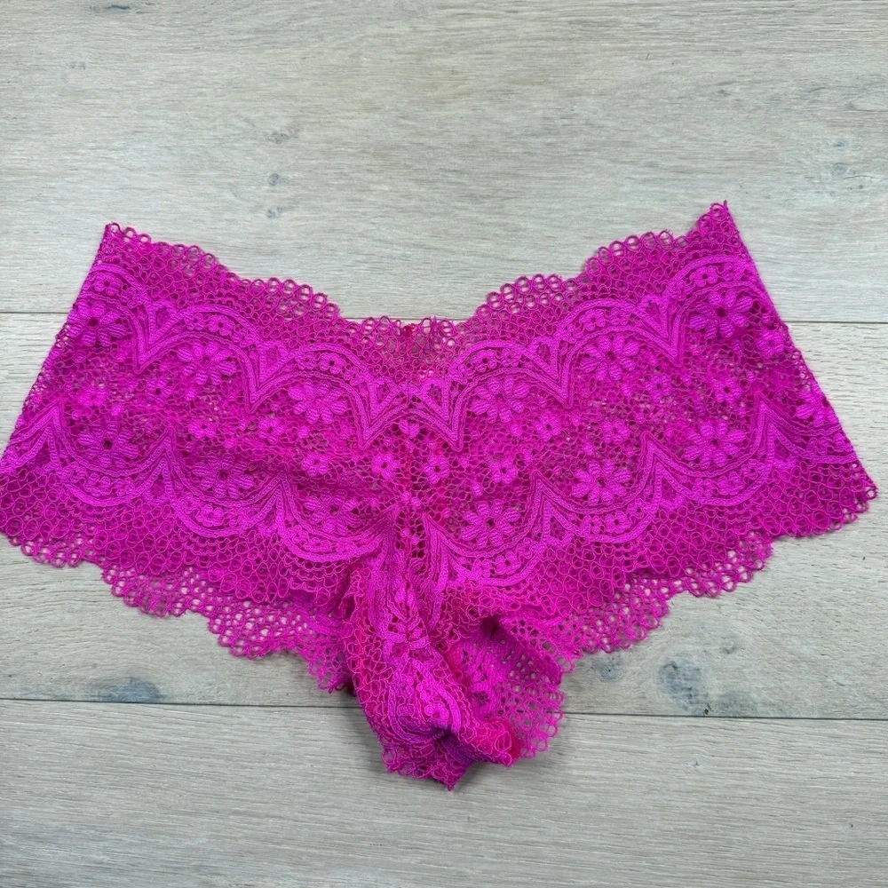Victoria’s Secret Lace Women's Intimates in Vibrant Pink